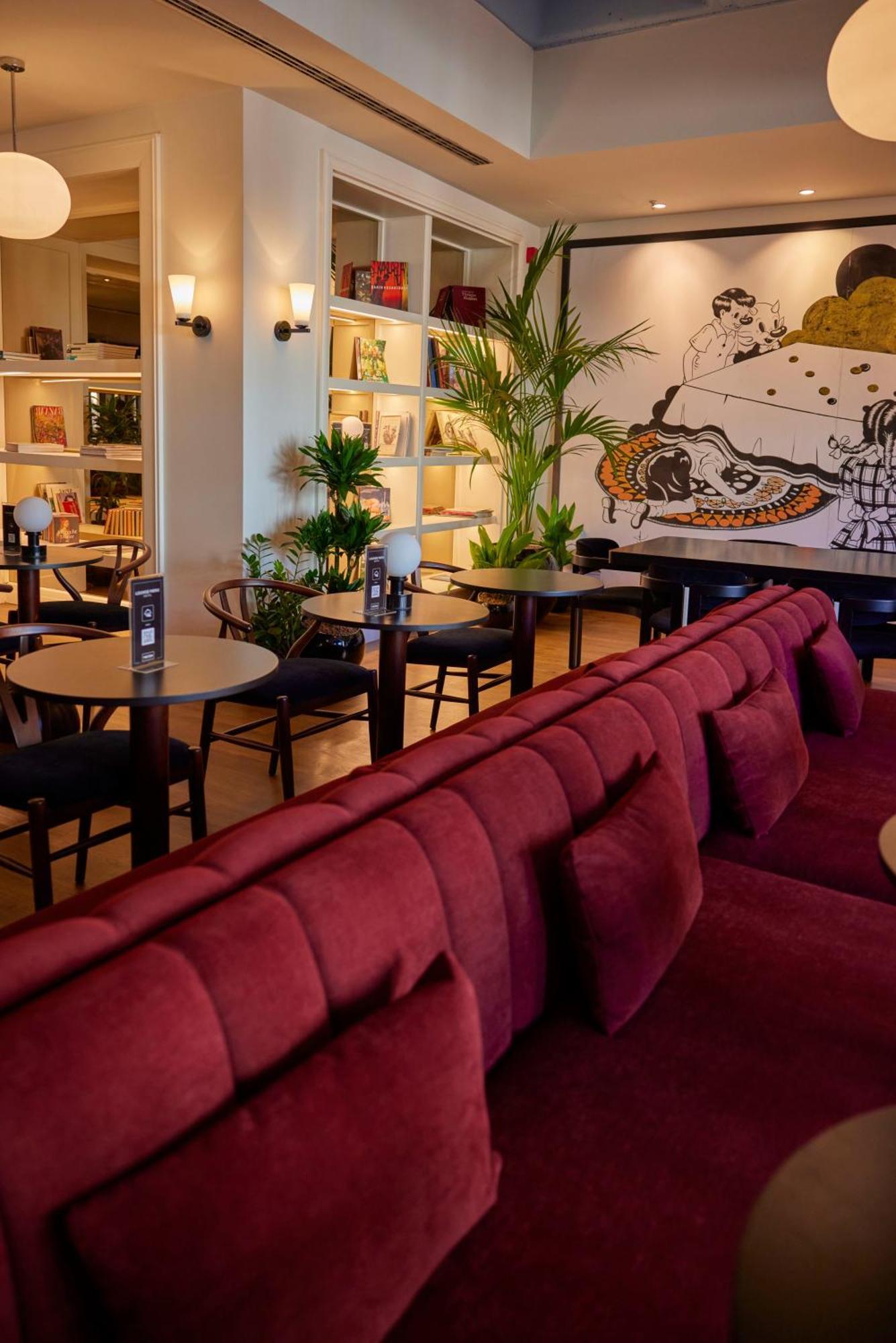 The Stay Boulevard Nisantasi Estambul Exterior foto The interior of the lounge